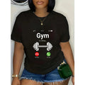 100% Cotton Gym Is Calling Shirt, "Das Gymstudio Nennennt Shirt, Funny T-Shirt