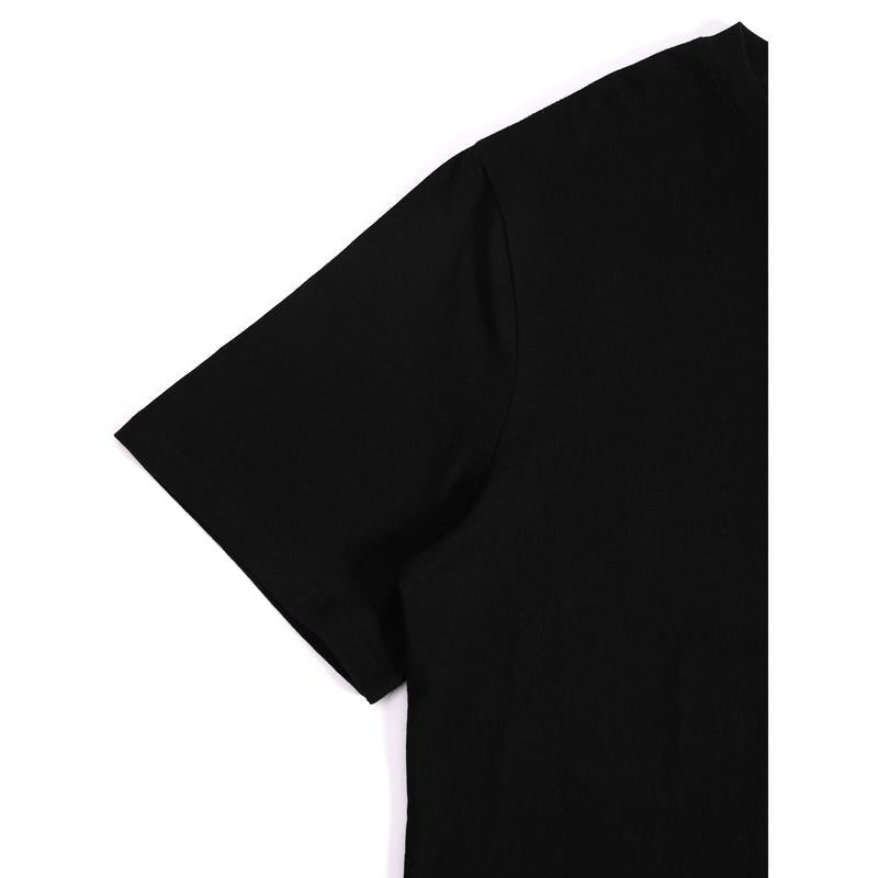 Women's Soft Short Sleeve T-Shirt - "El Tiempo De Dios Es Perfecto" Print, Black, Comfortable & Stylish Pullover for Spring/Summer